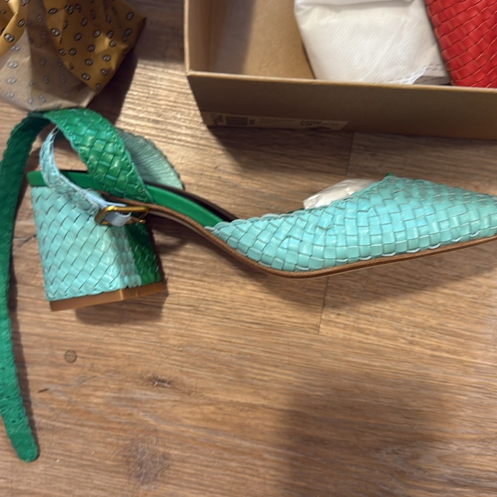 Charlotte Stone Toni tropical block heels - Picture 7 of 8